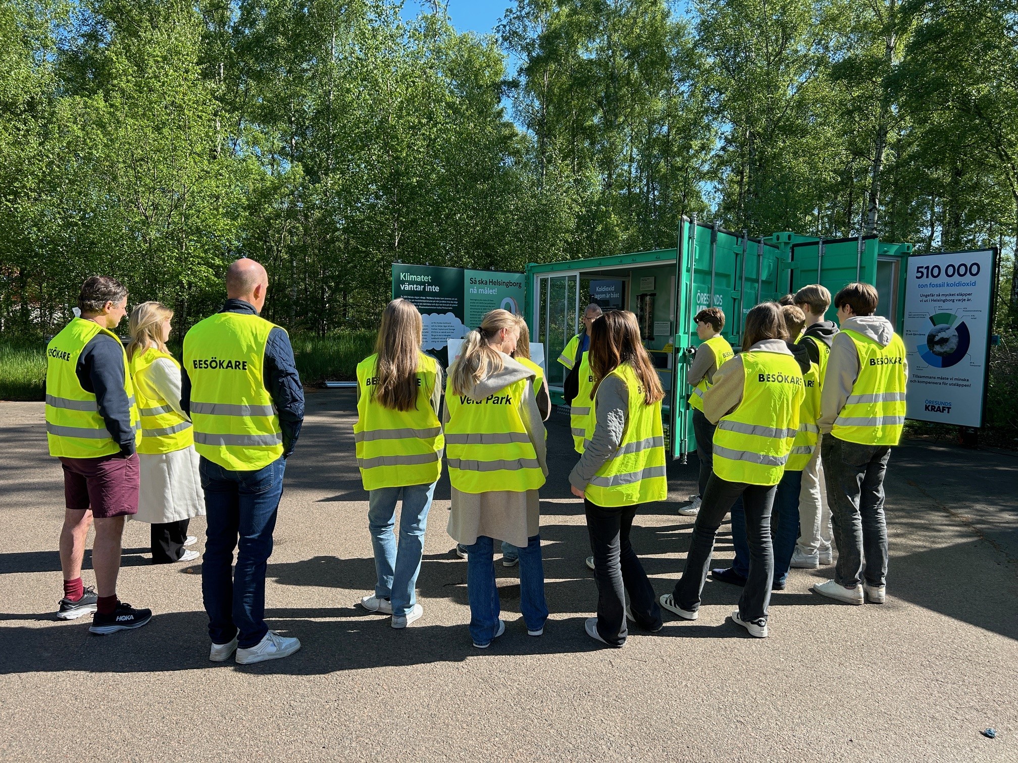 Studiobesok på miljoverkstaden