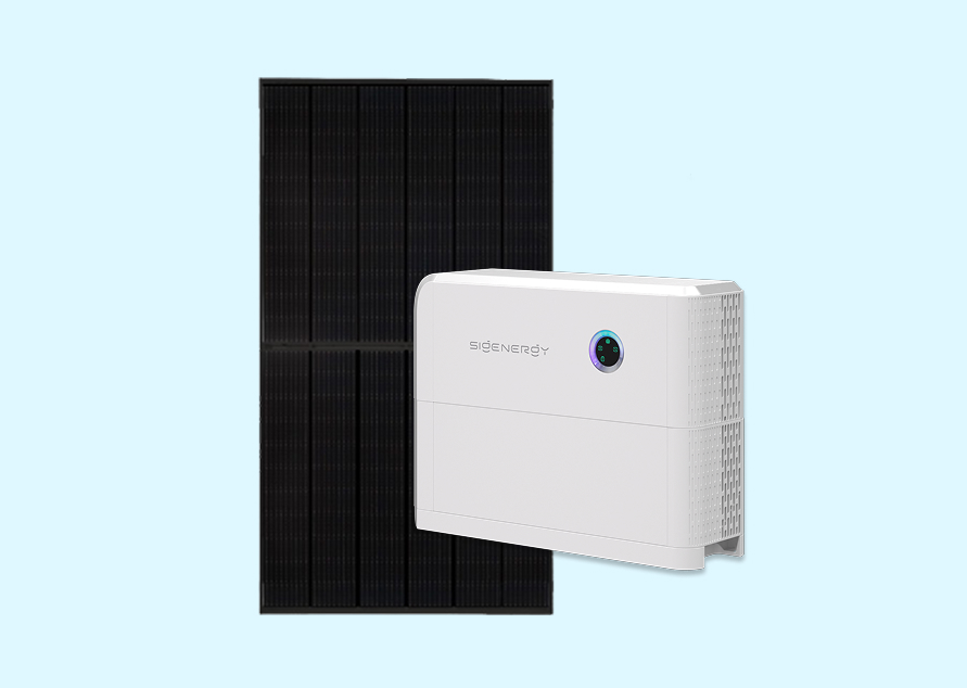 Sol batteri paket medium