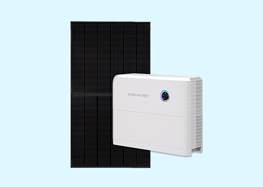 Sol batteri paket medium