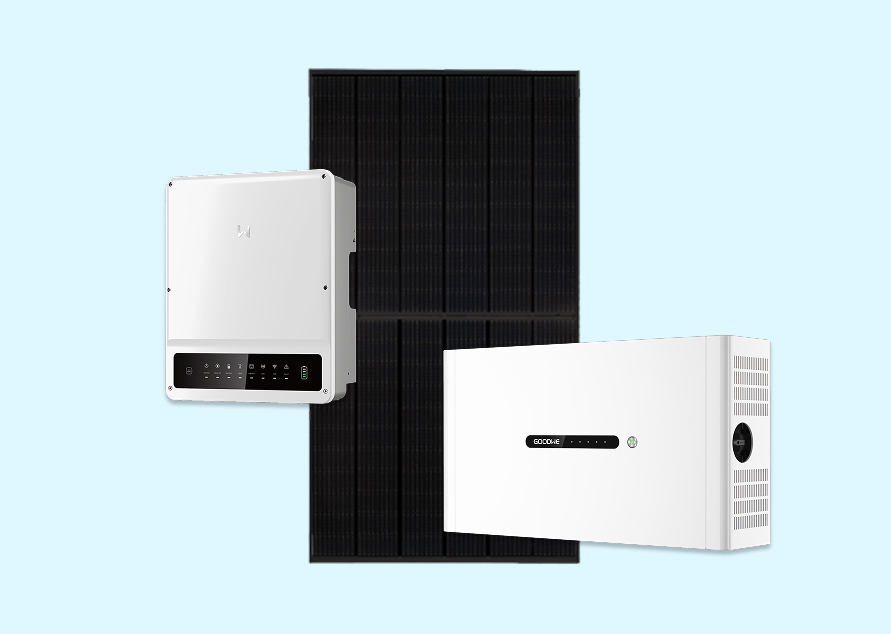 Sol batteri paket small